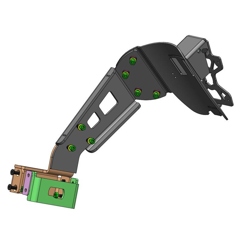 Support de plaque ras de roue Yamaha MT07